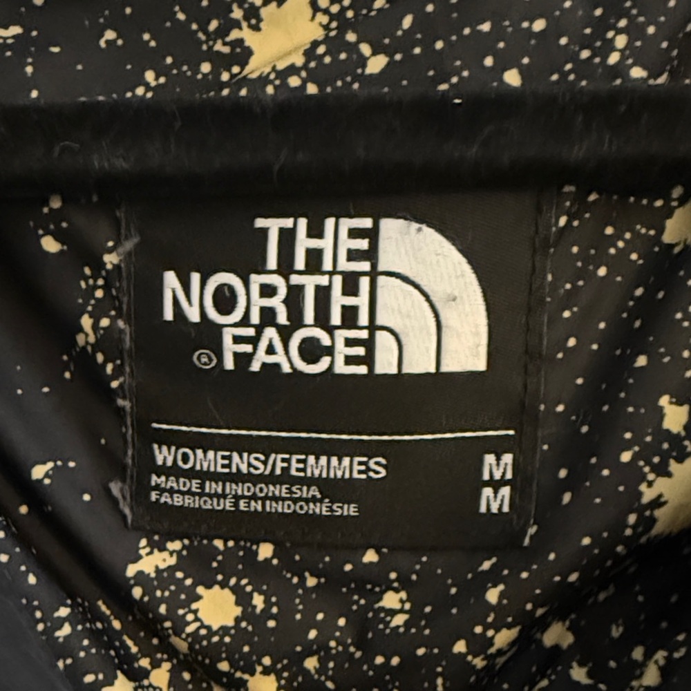 The North Face Women's Black Puffer Jacket with Faux Fur Hood - Picture 4 of 4
